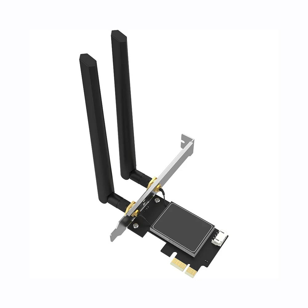 Двухдиапазонный 2,4 Гбит/с беспроводной сети AX200NGW Wifi PCI-E 1X карта для Intel AX200 2,4G/5 ГГц 802.11ac/ax Wi-Fi Bluetooth 5,0 адаптер