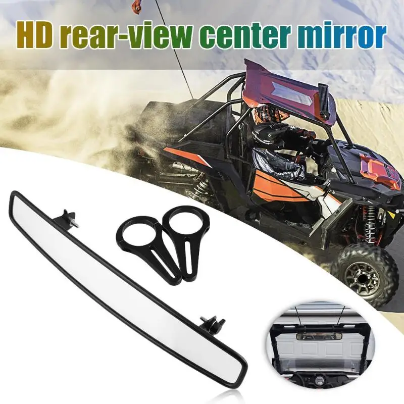 UTV центральное зеркало заднего вида для Polaris RZR XP 1000 Arctic Cat Wildcat X 1000 без искажений ультра-четкие изображения безопасности