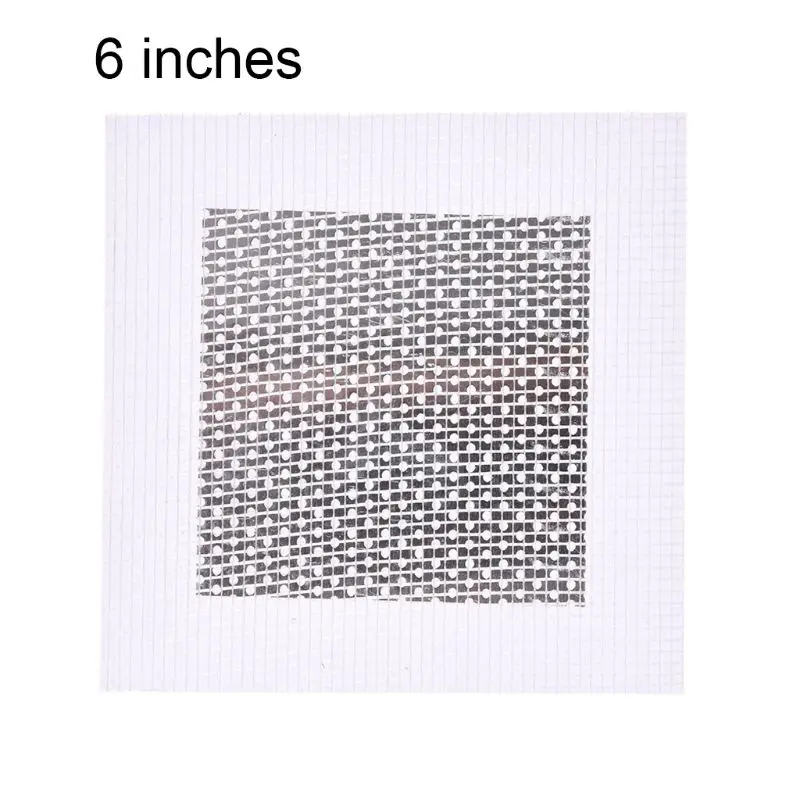 

Mesh Wall Repair Patch Adhesive Fix Drywall Hole Ceiling Plaster Damage 4/6/8'' H58C