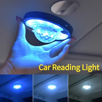 

LED Car Interior Reading Light For Toyota Camry Yaris Corolla Prado RAV4 CHR Hilux Auto Roof Trunk Decorative Lights Night Light
