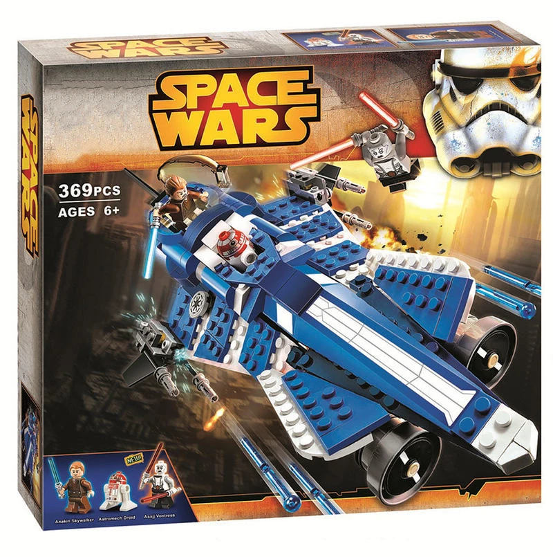10375 Star Anakin's Custom fighter wars series Compatible with 75087 Building Blocks lepining Bricks Toys lepinblcos Gifts | Игрушки и