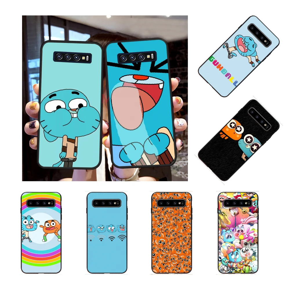 NBDRUICAI the Amazing World Gumball чехол для телефона Samsung S9 plus S5 S6 edge S7 S8 S10 E | Мобильные телефоны