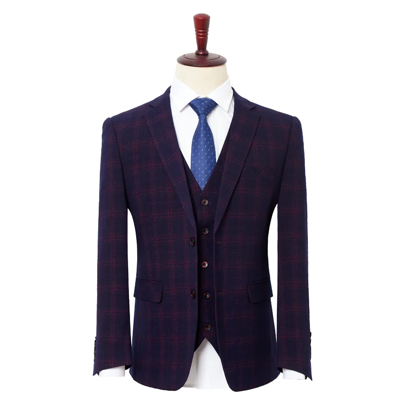 XL 9XL Большие размеры мужские деловые повседневный комплект Весенняя брендовая одежда класса люкс высокого качества в клетку костюм: пиджак+ брюки+ жилет