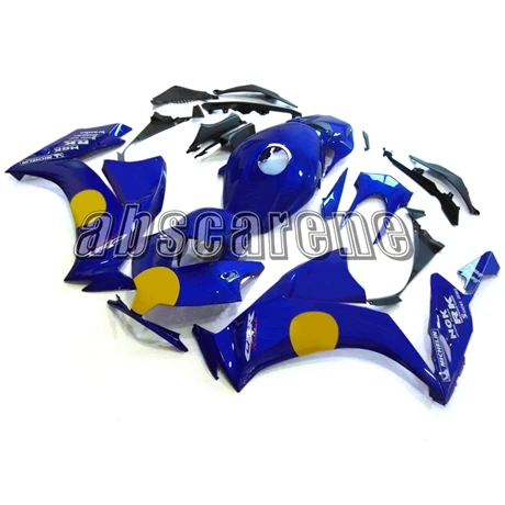 Полные Обтекатели для Honda CBR1000RR 2012 2013 CBR 1000RR 12 13 14 15 инъекции ABS пластик мотоцикл синий желтый