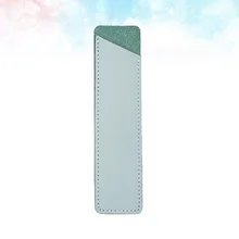 

Vintage Pen Case Holder Fashion Pens Pouch Leather Pen Protective Bag School Stationery (Green)