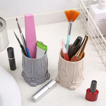 

Pen Pencil Holder Desk Organizer Cosmetics Storage Functional And Attractive Cup Holder Toothpaste Toothbrush Storage Boxes