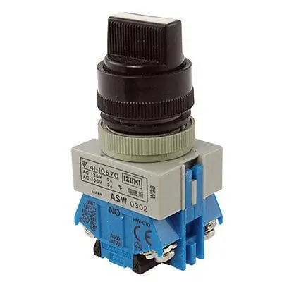 

On/OFF/ON Rotary Three(3) Position Selector Switch Power Ignition 10A 600V AC