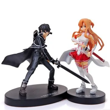 

Hi Jiafa Sword Art Online Sao Tong Valley And People Kazuto Asuna Prize Figure Garage Kit Model Doll