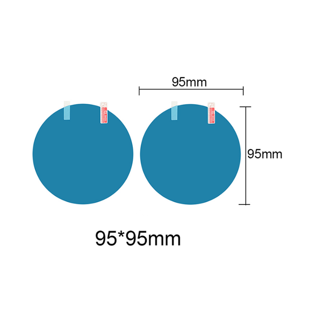 Car Sticker Rainproof Film for Car Rearview Mirror Car Rearview Mirror Rainproof Film Anti Fog Clear Sight Car Accessories