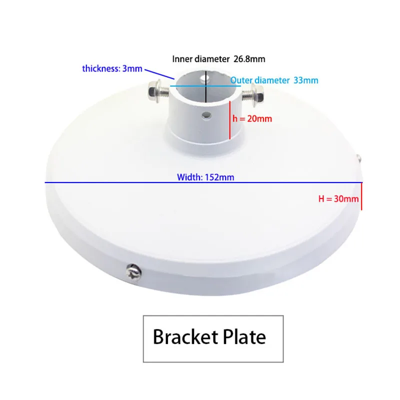 Кронштейн для наблюдения из алюминиевого сплава для samsung Hikvision Dahua Dome открытый непромокаемый Расширенный настенный кронштейн для камеры