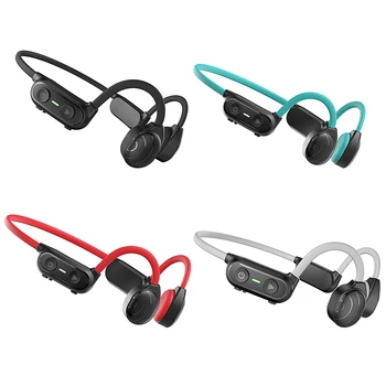 

Bluetooth Headset V5.0 Wireless Headphones Bone Conduction Sports Earphones IP56 Headset Stereo Hands-free with mic For Running