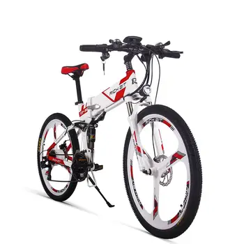 

Richbit Top-860 12.8AH 36V 250W 26 Inch Vouwen Bromfiets Elektrische Fiets35 km/h Top Snelheid 35-40 Km/h Elektrisc Red