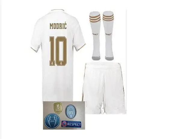 Real madrides2019 Новое поступление футболка для футбола домашняя Hazard ASENSIO ISCO SERGIO ramos 19 20 комплект для взрослых Футболка для футбола - Цвет: shirt