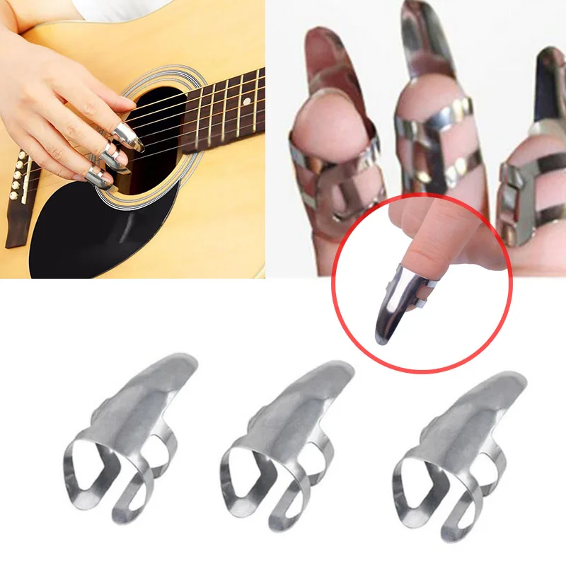 Защита для пальцев 3 шт. гитары Dobro музыкальные инструменты медиаторы из