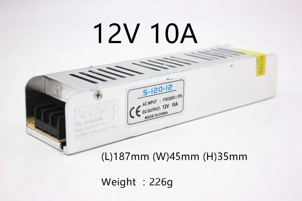 Питание DC12V 3A 5A 8.5A 10A 12.5A 15A 20A 30A освещение Трансформатор для Светодиодные ленты при отраженного света драйвер адаптера питания