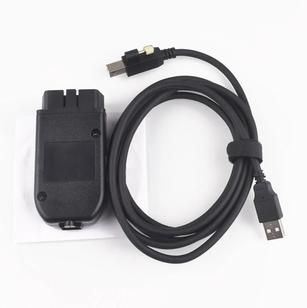Для VW для Audi 16 Pin OBD2 OBDII диагностические инструменты Кабельный адаптер ATMEGA162 16V8B FT232RQ 2th