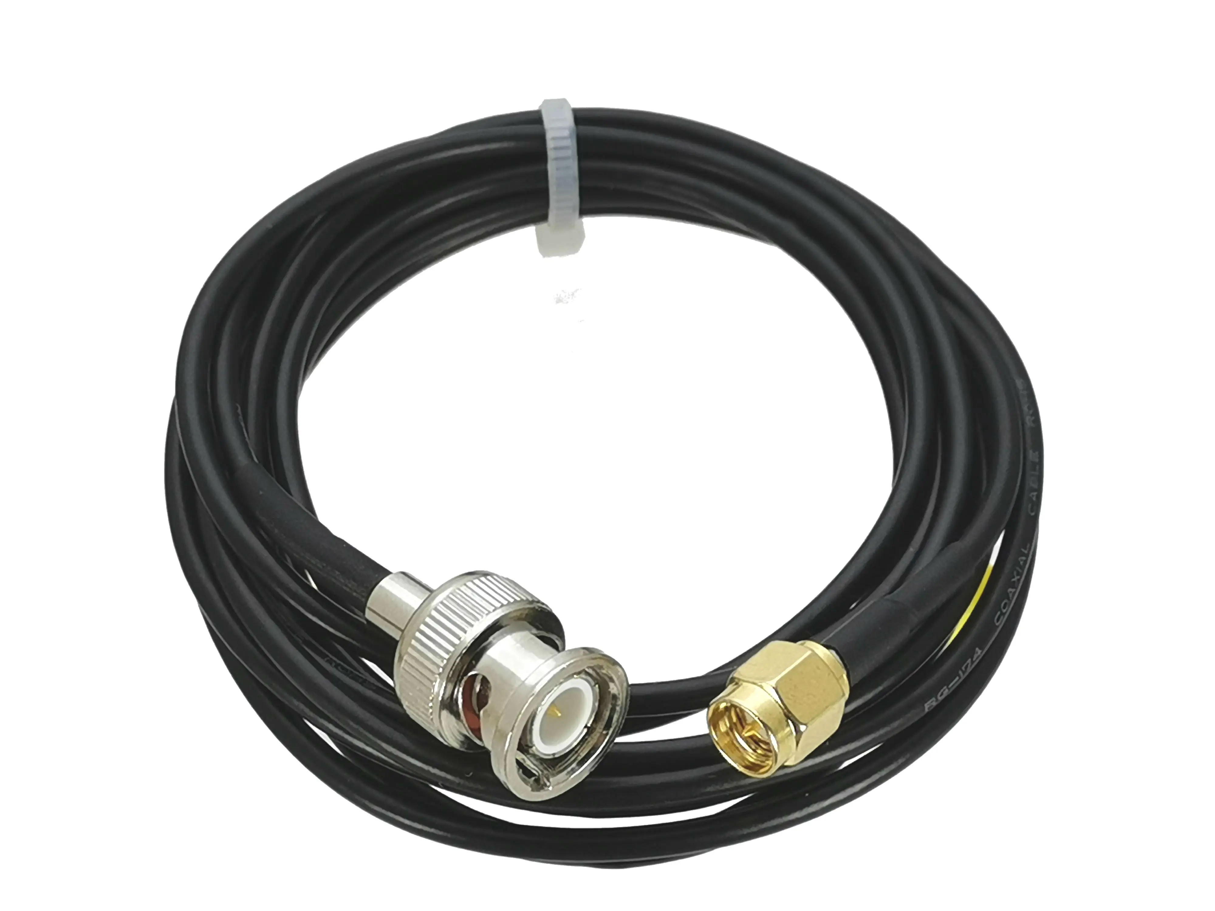 1 шт. RG174 RF pigtail BNC контактный штекер SMA прямой кабель Перемычка 4 дюйма ~ 5 м