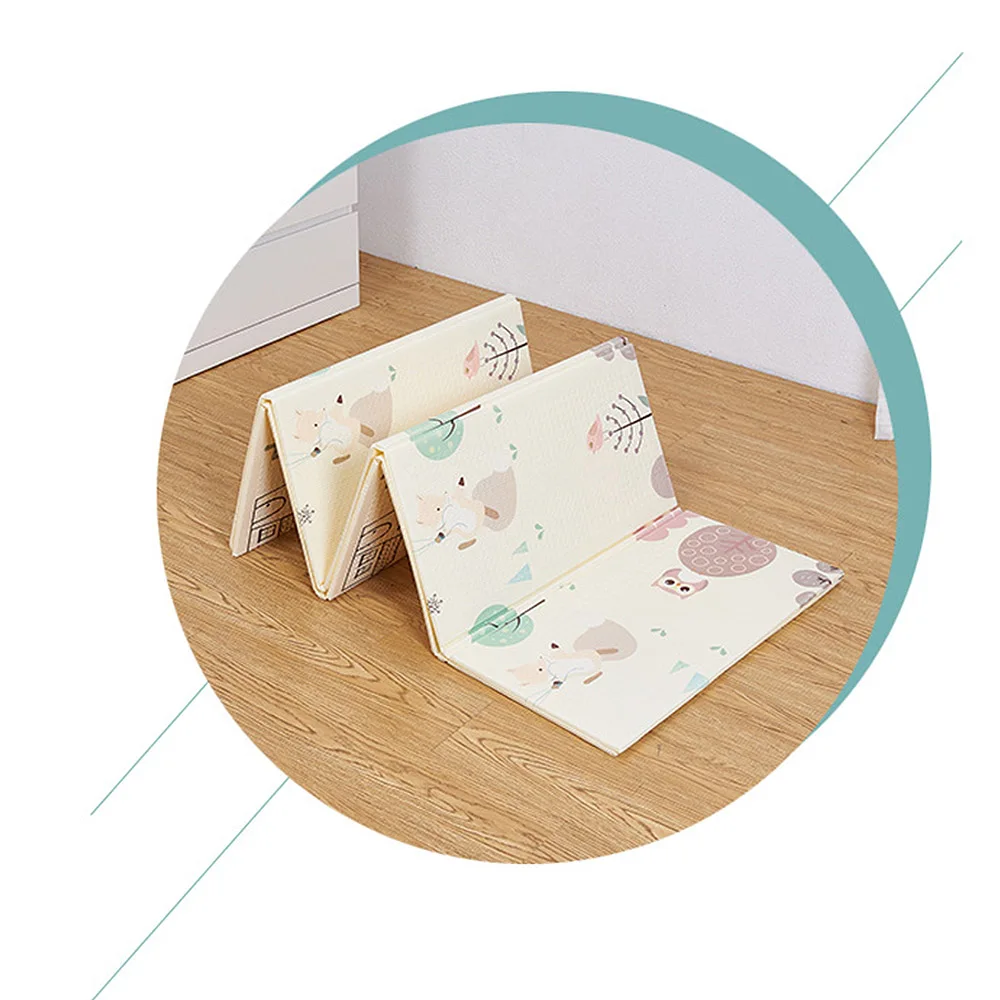 Camping Mat Baby Climbing Mat Thickening Environmentally Friendly Mats Folding Crawling Developing Mat Living Room Home