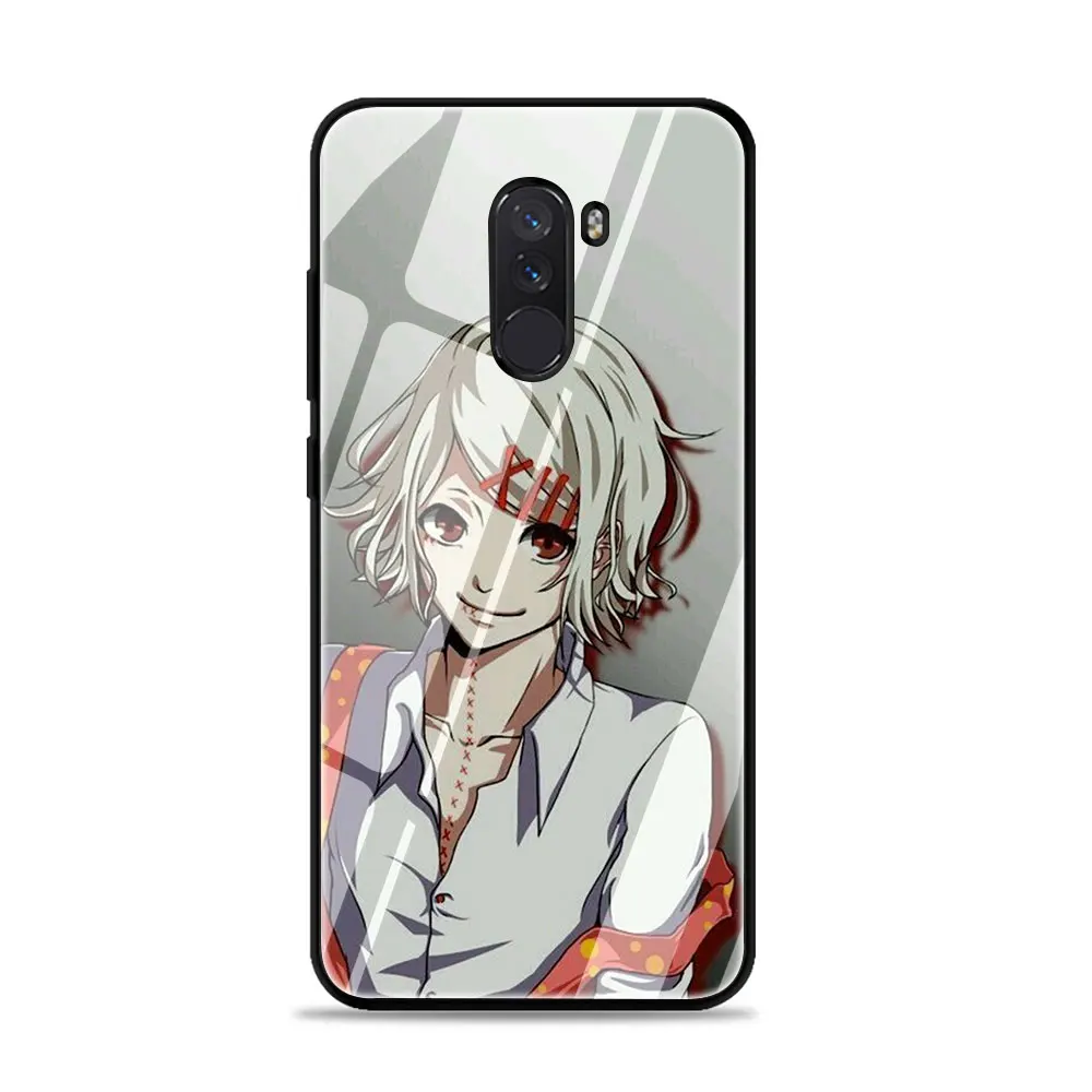 EWAU чехол для телефона из закаленного стекла с аниме JUUZOU SUZUYA Tokyo, чехол для Xiaomi mi A1 A2 8 9 Red mi 4X 6A Note 5 6 7 Pro Pocophone F1