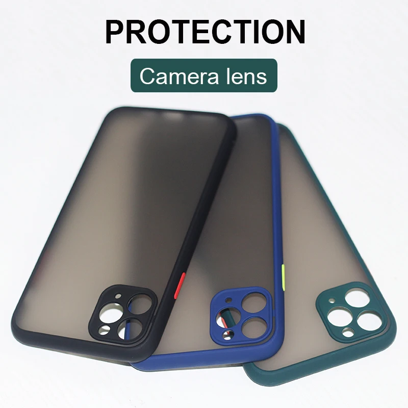 Camera Protection Phone Case For IPhone 11 Pro Max Case Silicone Back Cover For Apple IPhone 1