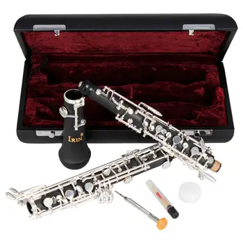 

IRIN Bakelite Oboe C Key Black Oboe Set Musical Wind Instrument