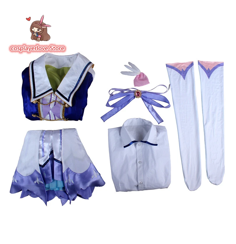 Lovelive sunshine aqour над радугой Sakurauchi Riko, карнавальный костюм, костюм на заказ, костюм на Хэллоуин, Рождественский Костюм
