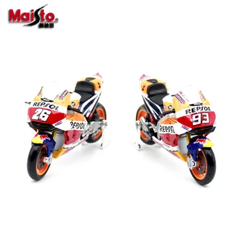 

MAISTO 1:18 2018 HONDA 2018GP Motorcade Diecasts Simulation Motorcycle Racing Model Favorite Motorcycle Ornaments Free Shipping