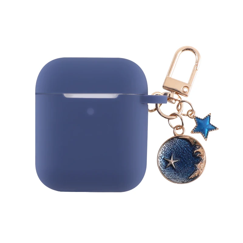 Для Apple Airpods 2 Чехол Dream Star беспроводной Bluetooth защитный чехол для наушников с гладкой сенсорной зарядной коробкой Защитная крышка