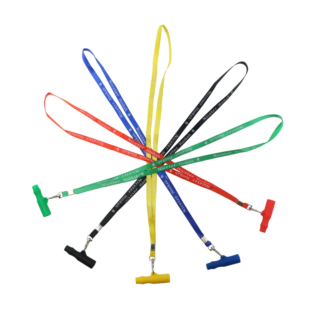 

1PC Shisha Hookah Colorful Neck Neck Strap Lanyard Holder Suit Hookah Handle Set For Chicha , Narguile Pipe Accessories