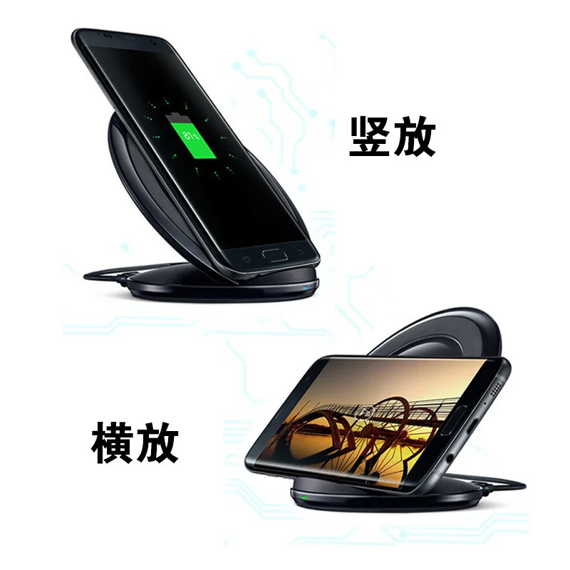 QI Беспроводное зарядное устройство для samsung Galaxy NOTE 10 plus 9 8 S10 5G S10 S9 S8 plus 7,5 W быстрое зарядное устройство для iPhone X11 pro XR xs 8 plus