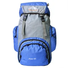 Настраиваемый открытый альпинистский рюкзак 55Л повседневный спортивный рюкзак ткань Оксфорд большой емкости рюкзак для путешествий
