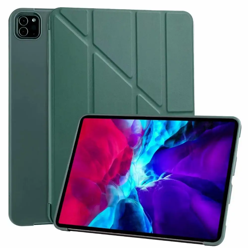 Чехол для ipad pro 11 дюймов 4 го поколения умный чехол из искусственной кожи с