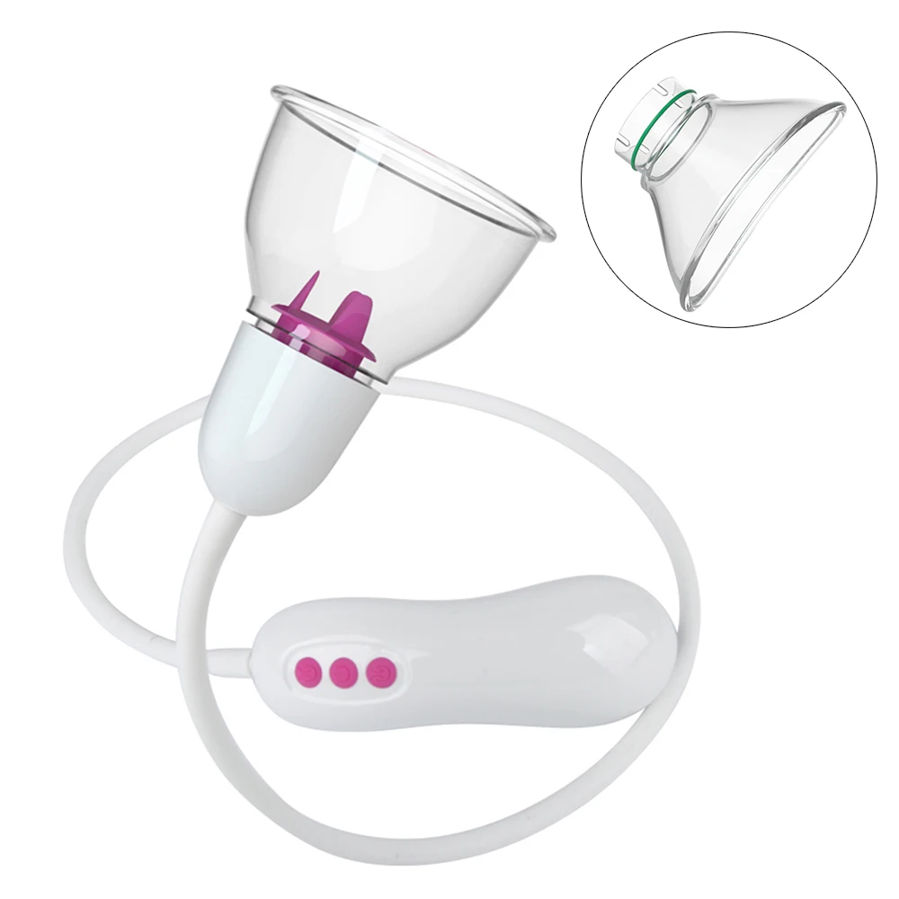 Miluⅰ- Tongue-licking Sucking Breast Pump Nipple Massager