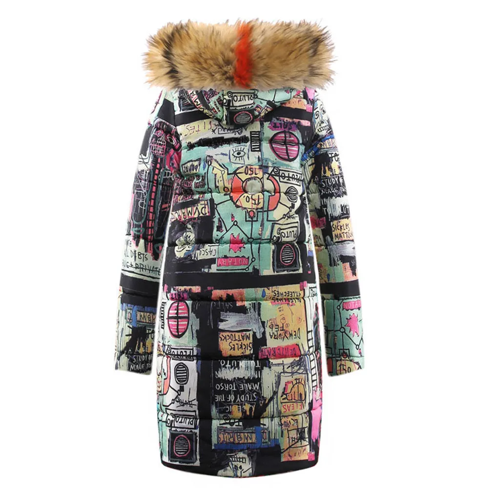 New Winter Jacket Women Cotton Parka Casual Thicker Coat Ultra Light Down Coat Zippers Long Fashion Warm Female Outwear 111#4