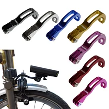 자전거 라이트 홀더 스탠드, BROMPTON 14 16 20 접이식 자전거, CATEYE GaCIRON 손전등 스포츠 카메라 부품 호환