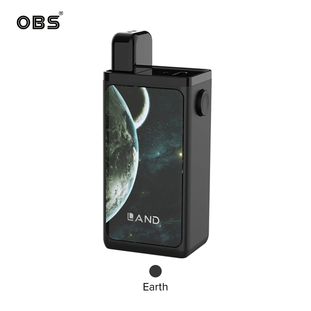 OBS Land Pod Комплект 1,5 мл картридж 750 мАч встроенный аккумулятор электронная сигарета Vape Box VS Smoant Pasito - Цвет: Earth