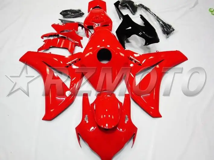 Инжекционного метода литья) ABS Полный комплект обтекателей Подходит для Honda CBR1000RR 08-11 2008 2009 2010 2011 CBR1000 Обтекатели красных огней