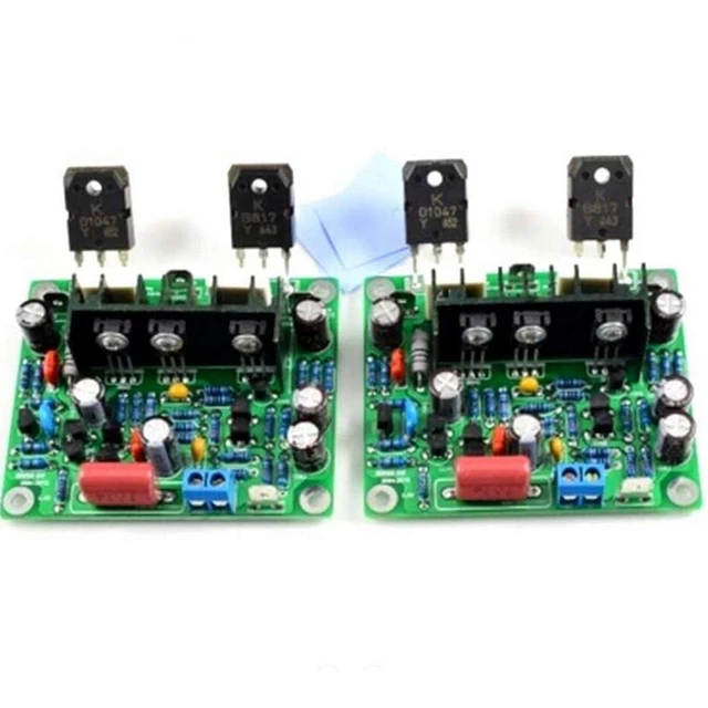 AAAE Top-2Pcs Mx50 Se 100Wx2 Dual Channels Audio Power Amplifier Board Hifi Stereo Amplifiers Diy K