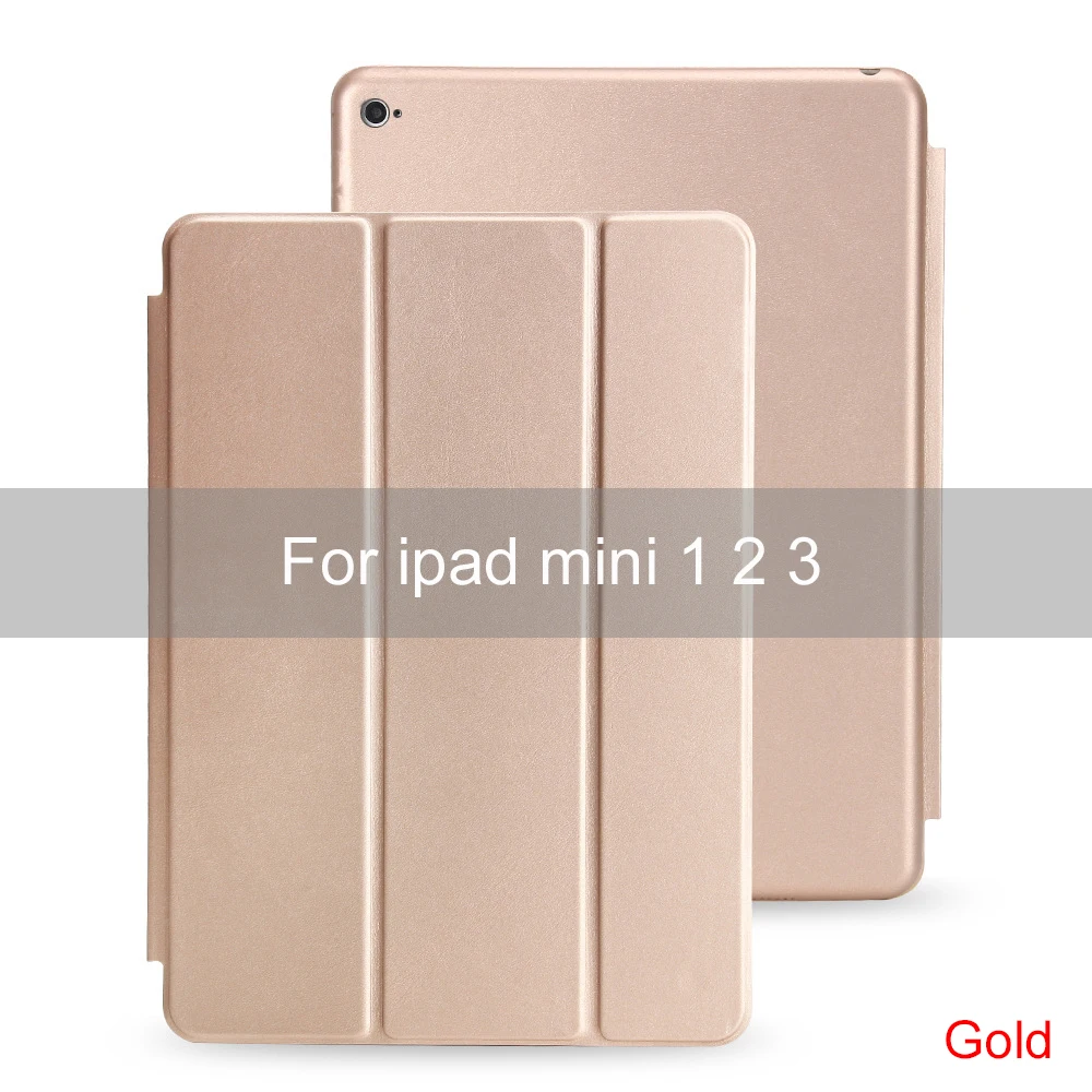 For mini 1 2 3 Essidi чехол для Apple ipad mini 1 2 3 4 Smart Funda Подставка для планшета откидная крышка для ipad mini 4 3 2 1 Folio - Цвет: For mini 1 2 3