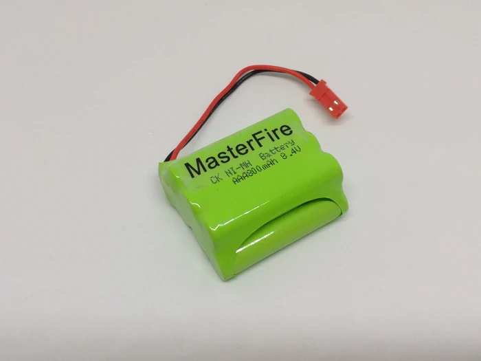 MasterFire 3 шт./партия Новинка 8,4 в AAA 800 мАч ni-mh аккумуляторная батарея NiMH батареи с красной вилкой