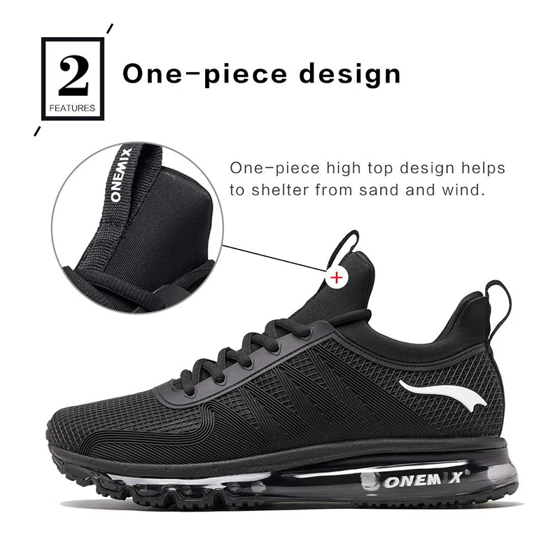 Кроссовки ONEMIX с воздушной подушкой спортивная обувь для ходьбы и бега|running shoes|mens