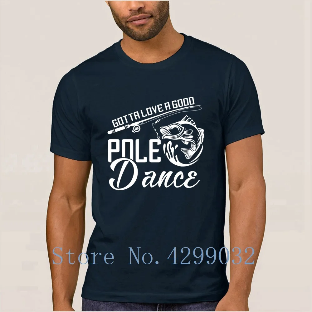 Goto Love A Good Pole Dance рыбак футболка для мужчин круглый воротник на заказ модная одежда