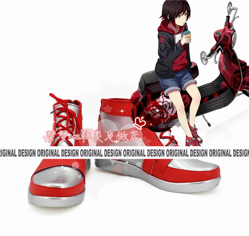 Армейский зеленый RWBY RUBY Rose Adam Nora Blake nepolitan Neptune изумрудная Роза группа персонажей аниме костюм для косплея обувь сапоги - Цвет: Армейский зеленый