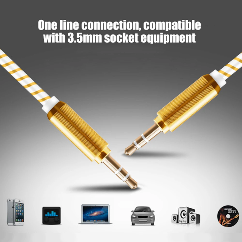 3,5 мм 1,5 м длина аудио линия Aux линия для мобильного телефона Mini Cooper автомобильный усилитель силовой кабель автомобильный аудио провод 282