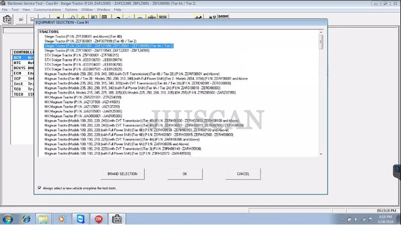 JIUSCAN CF19 ноутбук для CNH Est DPA5 набор диагностический инструмент с CNH est 9,0 электронный сервисный инструмент