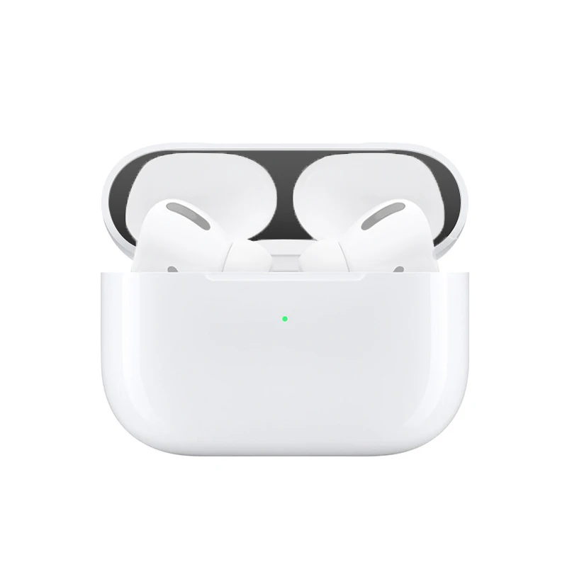 JINSETA металлическая Пылезащитная наклейка для AirPods Pro Чехол Пылезащитная защитная наклейка защита кожи для AirPods 3