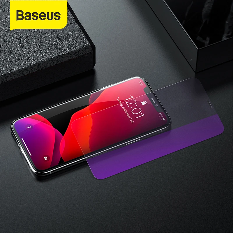 Прозрачная полностеклянная пленка Baseus 2 шт. 0 3 мм тонкая изогнутая Защитная для