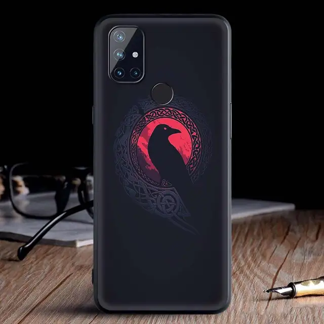 For OnePlus 8 Nord 7Pro Case For One Plus Z N10 5G 8T 7 Pro n100 7T 6T Full Protection Soft Phone Cover Viking Vegvisir Logo Sac B04