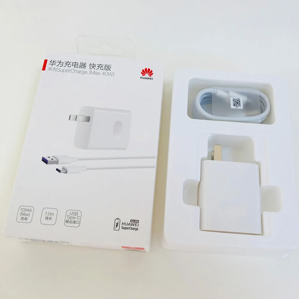 huawei P30 Pro зарядное устройство 40 Вт 10 В/4A SuperCharge адаптер быстрой зарядки 5A Usb type C кабель для mate 30 20 10 pro Nova 5 Pro