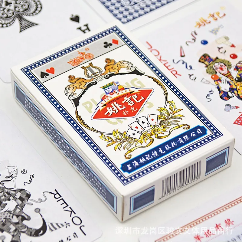 Прямые продажи от производителя Yaoji игральные карты в настоящее время доступны Шанхай 959 покер картонная коробка шахматы настольная игра